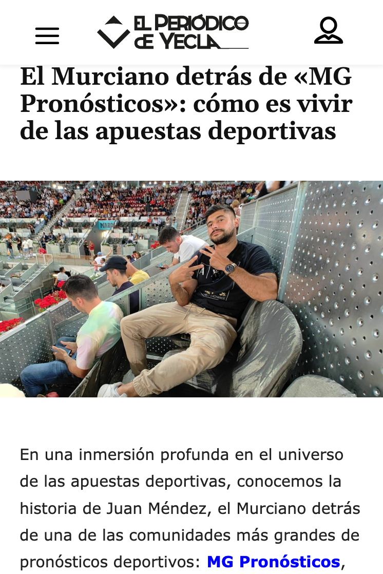 mg pronósticos