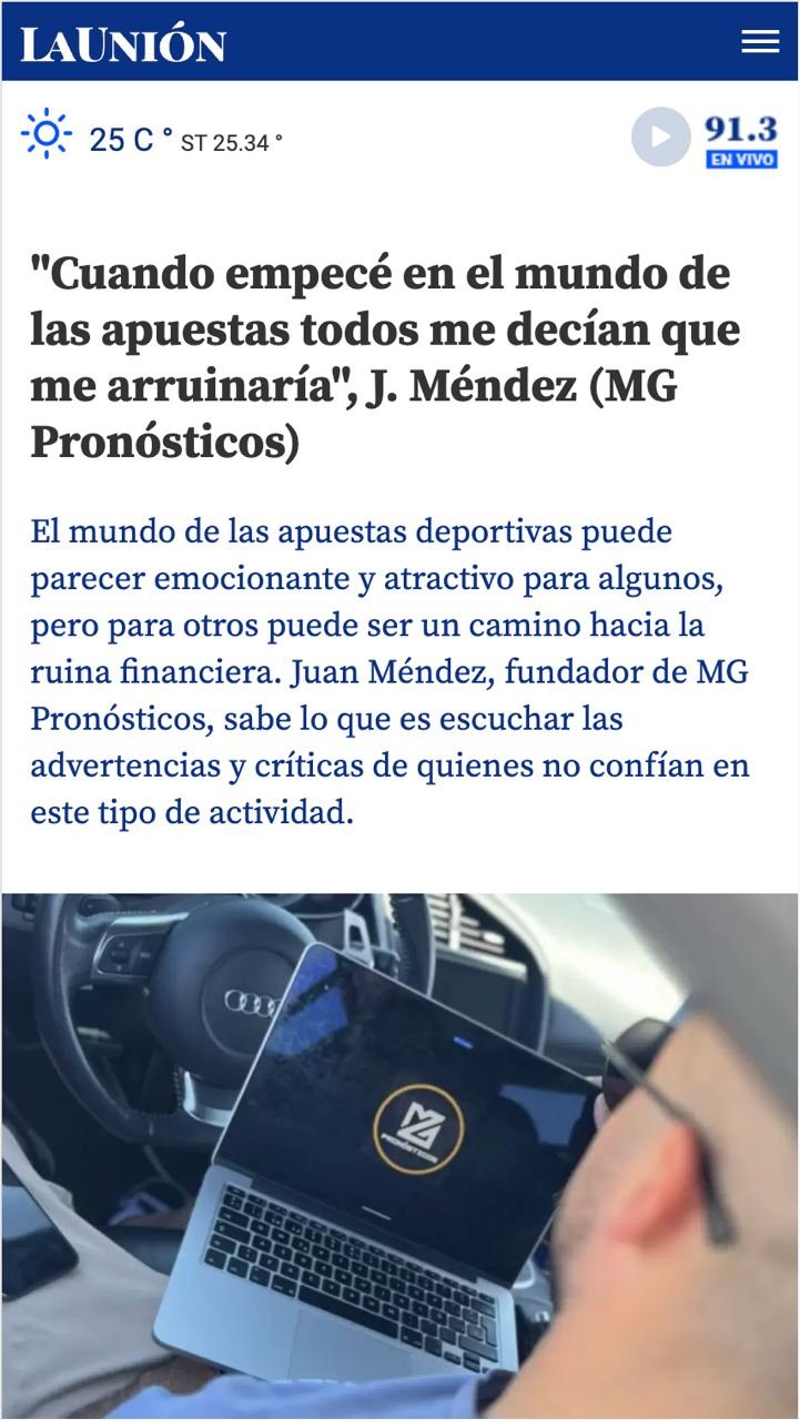 mg pronósticos